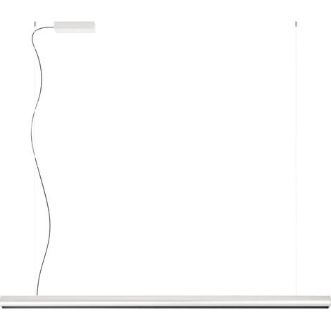 Lampadario moderno redo group cityline 01 4714 4715 4716 4703 led cct 3000 4000 dimmerabile alluminio, finitura metallo sabbia bianca (1/5)