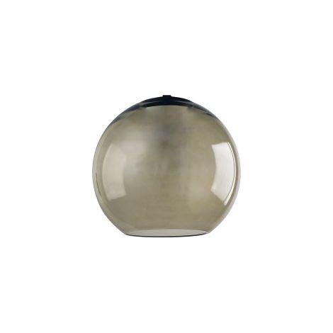 Globe en verre fumé noir 25 cm Nowodvorski Monaco E27
