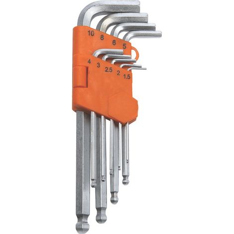 Juego de llaves Allen de 1,5 mm a 10 mm de diámetro - Idrhaus