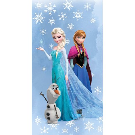 Filiyano-Serviette Disney La Reine des Neiges 70x140 cm multicolore