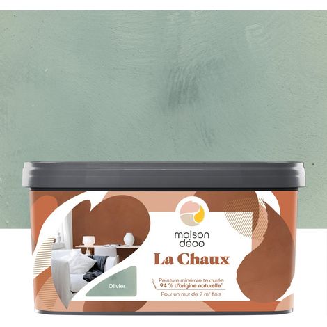 Pintura de efectos, Lima MAISON DECO, oliva, extra mate, 2,5 l MAISON DECO