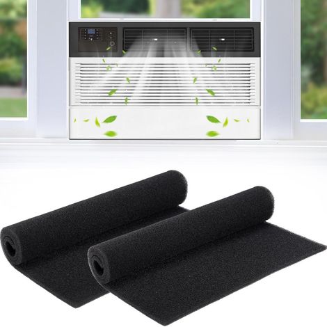Filtre Mousse Climatisation 2 Pièces 24 x 15 x 1/4 Pouce, Éponge Polyuréthane 40 PPI Découpable et Lavable (1/5)