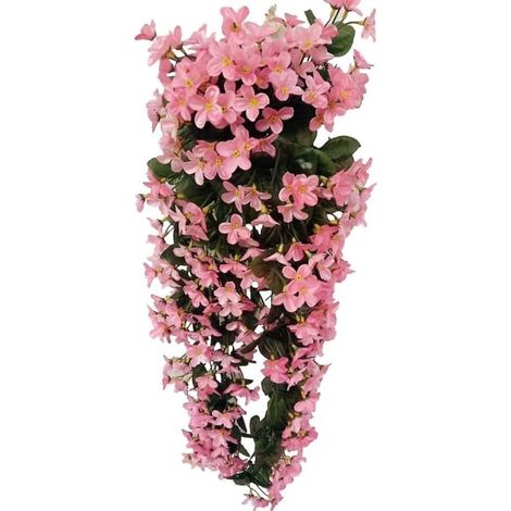 glycine artificielle suspendue à pétales roses, décoration d'intérieur (1/5)