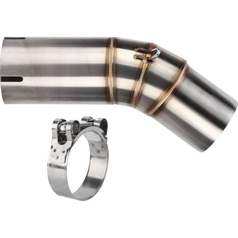 Pièce de rechange pour le tube central d'échappement en acier inoxydable de 60,5 mm pour Ducati 959 Panigale V2 (1/5)