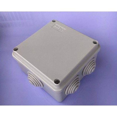 TrAdE Shop Traesio - Scatola Stagna Di Derivazione Passacavi Coperchio Con Viti 100x100x50mm Ip55 - (1/4)