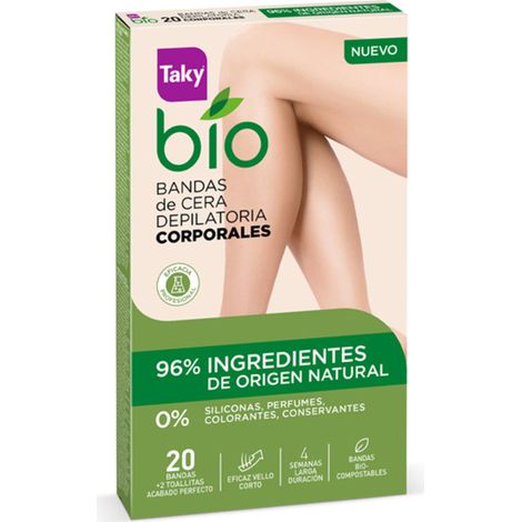 Taky Depilatory Bands for Body 20 Units