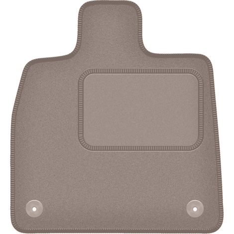 Alfombrilla beige para el conductor del Audi Q5 FYT Sportback Híbrido Enchufable (2021-2022)