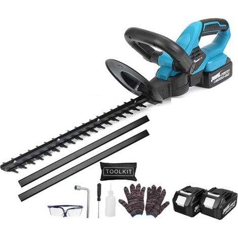 1400W 388VF Taille-haie sans Fil for Batterie 18V Taille-haie électrique sécateur Coupe Gazon Outils de Jardin (1/5)