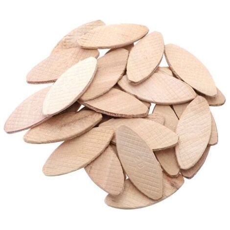 Ulisem Mounting Strips Size 0, Pack of 100, Lamello, High Quality Beech Wood Flat Dowels for Carpenters and DIY Projects (1/4)