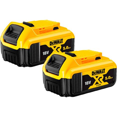 Pack baterías Dewalt 18V 5Ah