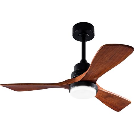 Ventilador de techo con luz 42 pulgadas MODENUIT, 6 velocidades, motor DC reversible (1/5)