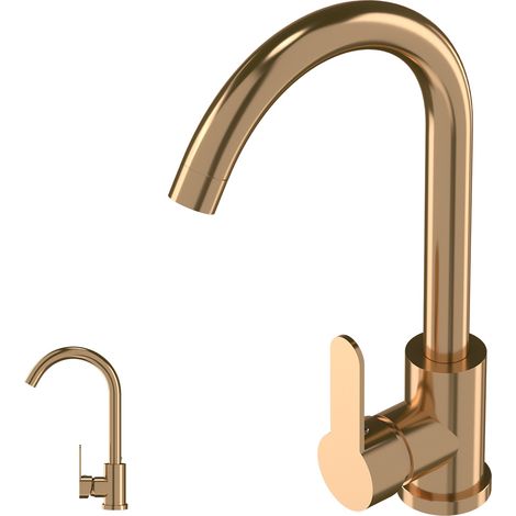 Robinet De Cuisine Rose Gold Pour Évier Prestige (1/3)