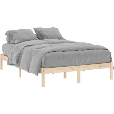Maison Exclusive - Giroletto senza Materasso 135x190 cm in Legno di Pino Full