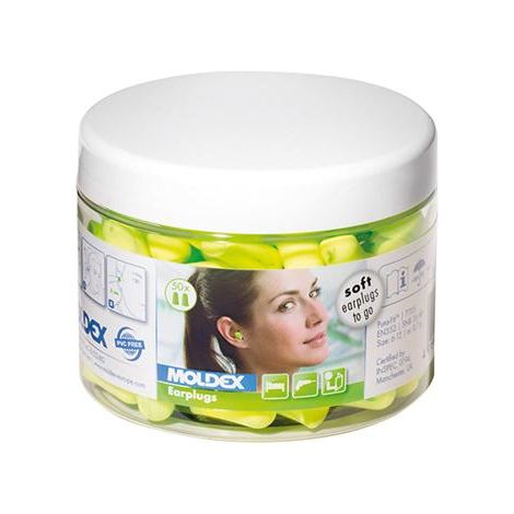 Moldex Einwegstöpsel Pura-Fit, 50 Paar in Kunststoffdose SNR 36 dB 50 Stk (1/2)