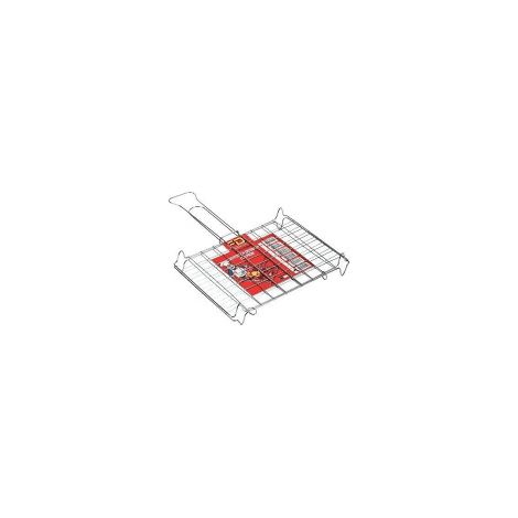 Griglia A Rete Doppia Bombata Senza Piedi - cm.25x30 (13B) (1/2)