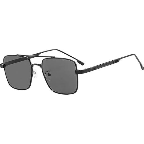 Lunettes de soleil aviateur carrées pour filles et garçons, style militaire classique rétro, teinte adaptée aux petits visages, protection UV400 (1/5)