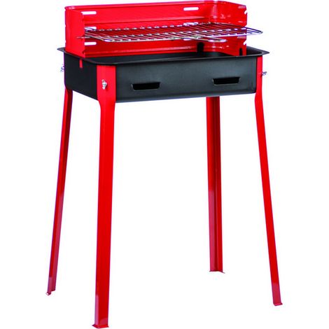 1PZ BARBECUE RETTANGOLARE cm. 45x30x85 h