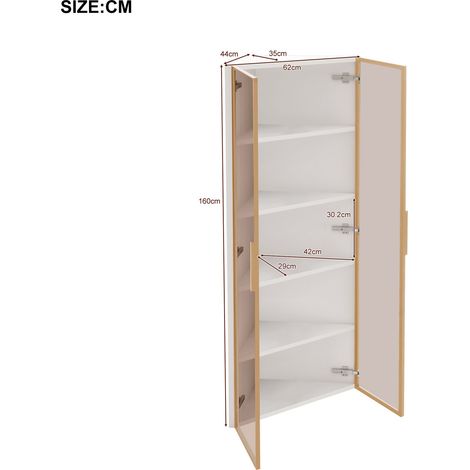 Polsterbett aus MDF in Weiß 185.47 x 40.01 x 10.8 cm HOMAIRE (1/5)