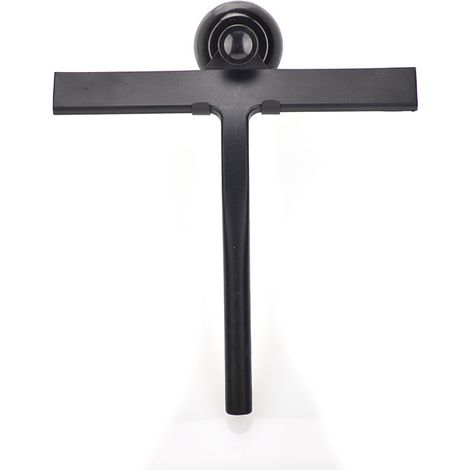 Barre de douche avec support à ventouse - Verre de salle de bain 23 cm - en (1/4)
