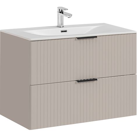 Waschtisch 80cm, in Beige, ADELAIDE-56-CASHMERE (1/5)