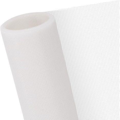 Mosquitera de fibra de vidrio para ventanas y puertas - Recortable - Blanca - 150 cm x 270 cm (1/5)