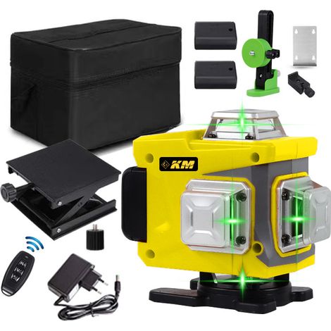 Nivellement automatique au laser, outil de ligne horizontale laser, utilisé pour la construction, la télécommande et le contrôle des ondes manuelles