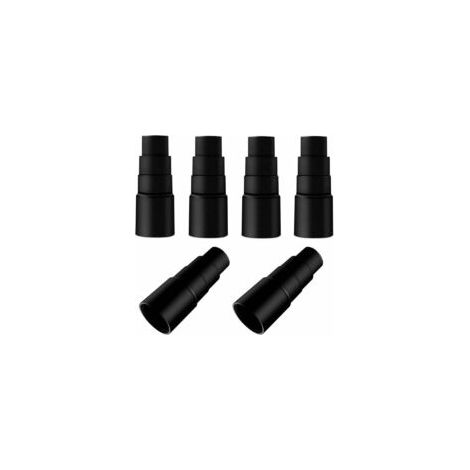 Adattatore per aspirapolvere, set da 6, adattatore per tubo flessibile per aspirapolvere, accessorio per aspirapolvere, 25 mm/30 mm/34 mm/42 mm