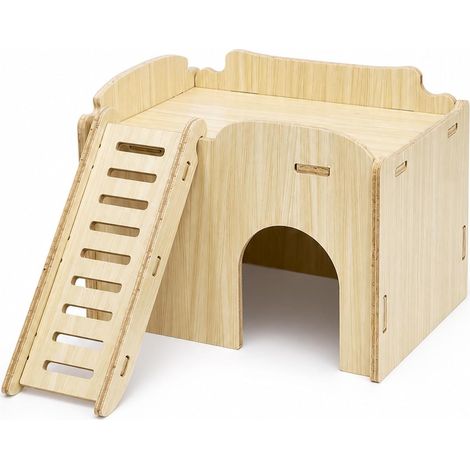 Guinea Pig Hut, Hamster House with Ramp (1/5)