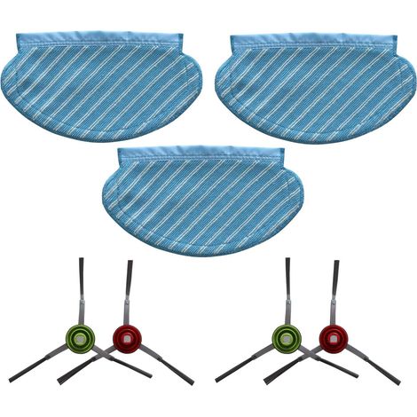 Ersatzteilset für Ecovacs OZMO Zubehör für Ecovacs Deebot Ozmo 920 950, 7er-Pack
