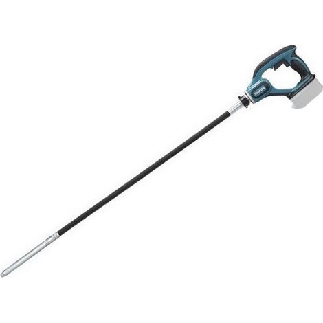 Compattatore per calcestruzzo a batteria Makita DVR450Z 18V, 1.200 mm senza batteria e caricabatterie