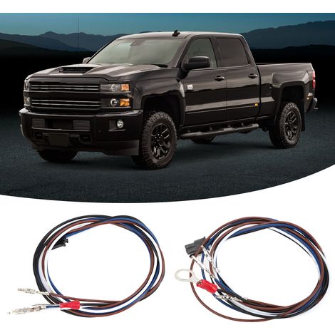 Faisceau de câblage en deux parties pour rétroviseur de remorque, faisceau de câblage pour feux de route et clignotants de camion pour Chevrolet Chevy Silverado GMC Sierra 1500 2500 HD (1/5)