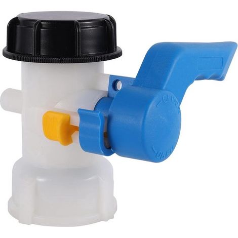 Adaptador para depósitos IBC de 60 mm - Apto para depósitos y cubos de agua de lluvia - 1 unidad (1/5)