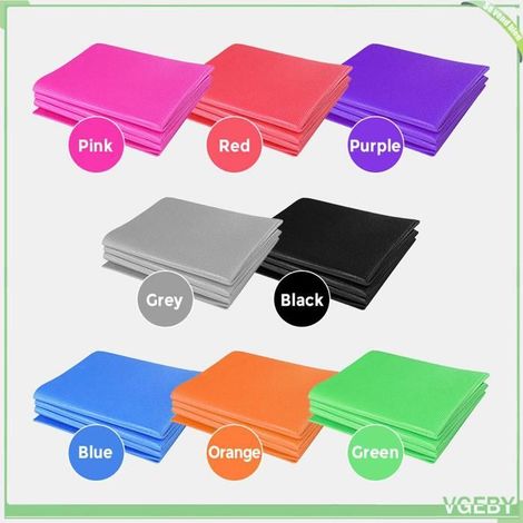 Tapis de yoga - FAFEICY - 173 x 61 cm - PVC - 4 mm - Pliable antidérapant (1/5)