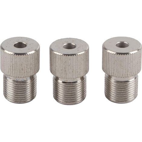 3pcs 5 mm Drillage Chuck Adaptateur Sleeve Woodworking Hole Bit Bit Accessoire (1/5)