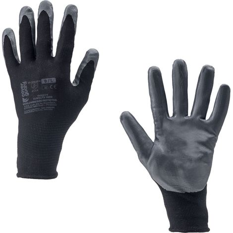 Guanti da lavoro spalmati in nitrile Coverguard Eurolite 1Nibb
