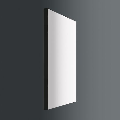 Lineabeta - Miroir avec cadre 60x96cm noir mat