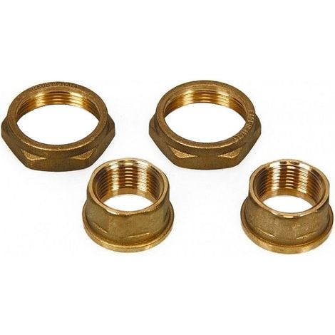 kit bocchettoni 1" ottone per circolatore Dab 547121140