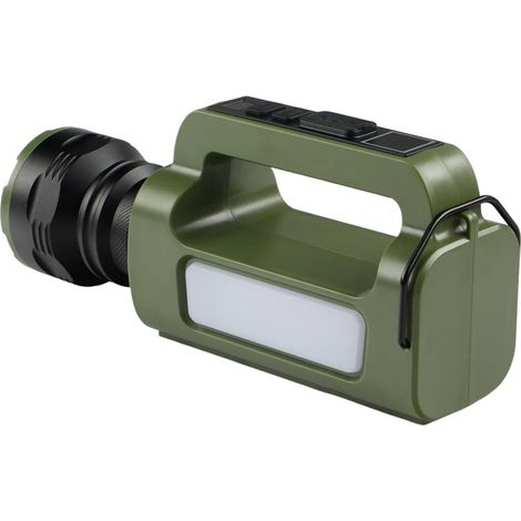 Hochleistungs-Taschenlampe  Wiederaufladbare Solar-Campinglampe, multifunktionale Lampe, ideal zum Spazierengehen, für Zuhause, Wandern, bei Stromausfällen im Freien usw.