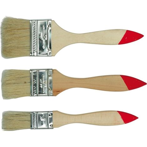Pinceles de pintura, 3 unidades, 1''-1.5''-2'' 09920 vorel