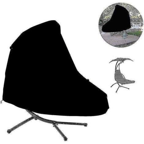 Housse de chaise suspendue de jardin, anti-poussière et anti-UV pour chaise de patio ou de terrasse. (1/4)