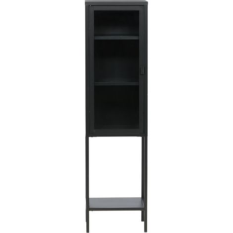 Armoire vitrée avec étagère en acier Misha (1/5)