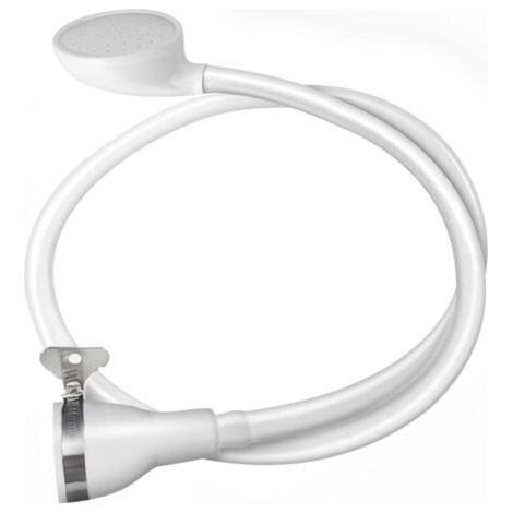 Pulvérisateur de robinet portable pour animal domestique - Tuyau de pulvérisation en caoutchouc pour bain de bébé, animaux domestiques, lavage des cheveux, rinçage (1/5)