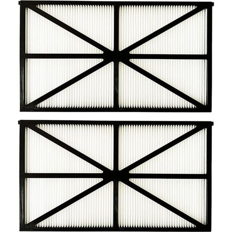 Ulisem Lot de 4 panneaux filtrants pour robot Tiger Shark - RCX70101PAK2 - Noir