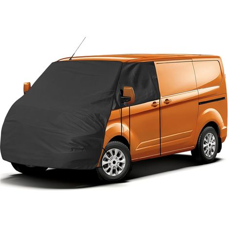 Camping Car Thermal Protection Cover for MPV from 2014, 420D Full Cover Windshield Camping Car with 10 Bandages and Magnets (1/5)