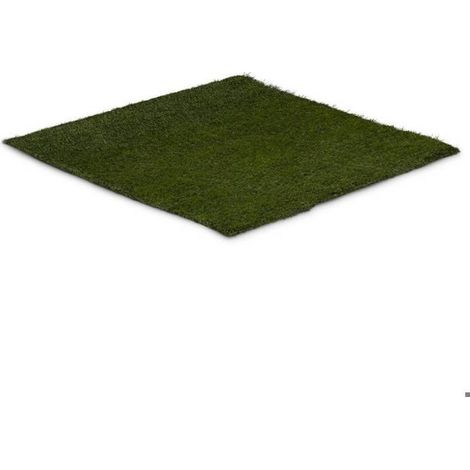 Gazon Synthétique - 100 x 100 cm - Hauteur 30 mm - Perméable - Résistant UV - 1 Unité (1/4)