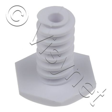 Pied reglable C00506981 pour Congélateur BAUKNECHT, HOTPOINT ARISTON, IGNIS, INDESIT, WHIRLPOOL (1/2)