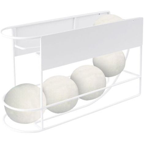 BUNTHAUS Support de balle magnétique pour buanderie, distributeur automatique de boules de séchage, organiseur de boules de laine de fer et récipient pour buanderie, accessoires essentiels (pas de (1/5)