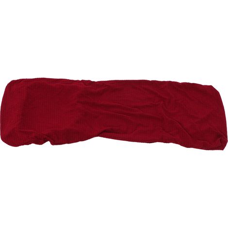 Copridivano Singolo in Poliestere Elasticizzato – Impermeabile e Lavabile, Colore Bordeaux – Design Moderno – Ideale per Soggiorno (1/5)