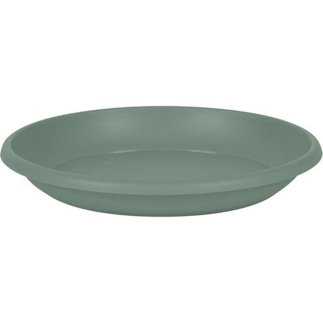 Soucoupe Ø17 cm pour pot de fleur Marina Ø20 cm - Vert laurier - EDA