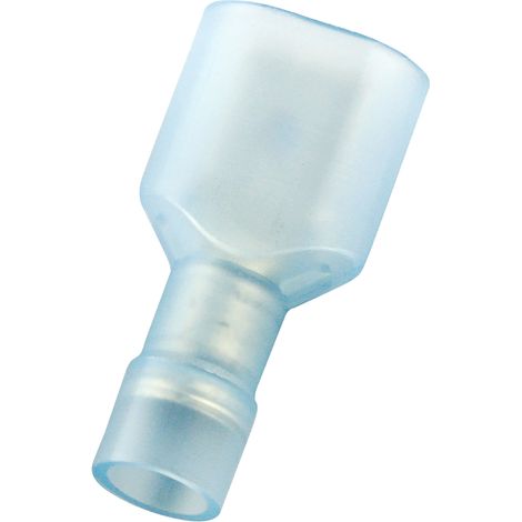 Cosse faston RS PRO, 1.5  2.5 mm², 16  14 AWG, Isolé, Bleu (1/3)